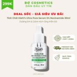 Dưỡng Chất Dưỡng Da Kiehl's Ultra Pure Serum 5% Niacinamide (HSD dưới 6 tháng)