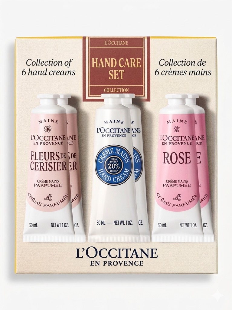 479ef331-1523-4507-94ab-f1a698f6595d.jpg Set Kem Dưỡng Da Tay L'Occitane Best of Provence Hand Cream Collection - Ảnh 1