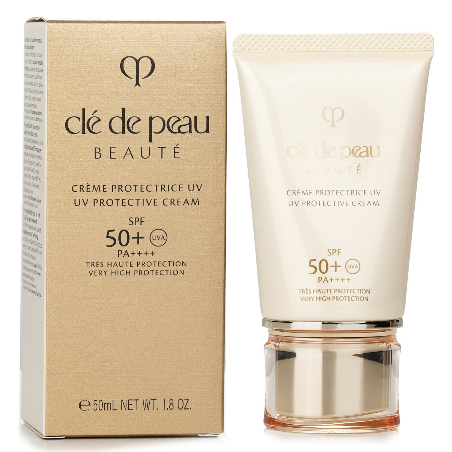 cle-de-peau-uv-protective-cream-spf-50-plus-pa-plus-plus-plus-plus-50ml.jpg Kem Chống Nắng Clé de Peau UV Protectrice Creme SPF 50+ PA++++ - Ảnh 1