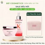 [Tặng Kèm Túi] Combo Serum Và Mặt Nạ Ủ Chăm Sóc Tóc Kérastase Genesis Serum Fortifiant & Masque Reconstituant