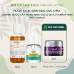 Combo Nước Cân Bằng Hoa Cúc Calendula Herbal Extract Alcohol-Free Toner 75ml & Serum Chấm Mụn Truly Targeted Blemish-Clearing Solution Kiehl's 15ml