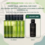 [5 x 50ml] Dầu Tẩy Trang Shu Uemura Anti/Oxi+ Pollutant & Dullness Clarifying Cleansing Oil