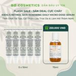 [5 x 10ml] Tinh Chất Kiehl's Retinol Skin-Renewing Daily Micro-Dose Serum