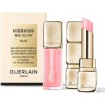 Set Son Dưỡng Guerlain KissKiss Bee Glow Duo - 258 Rose Glow