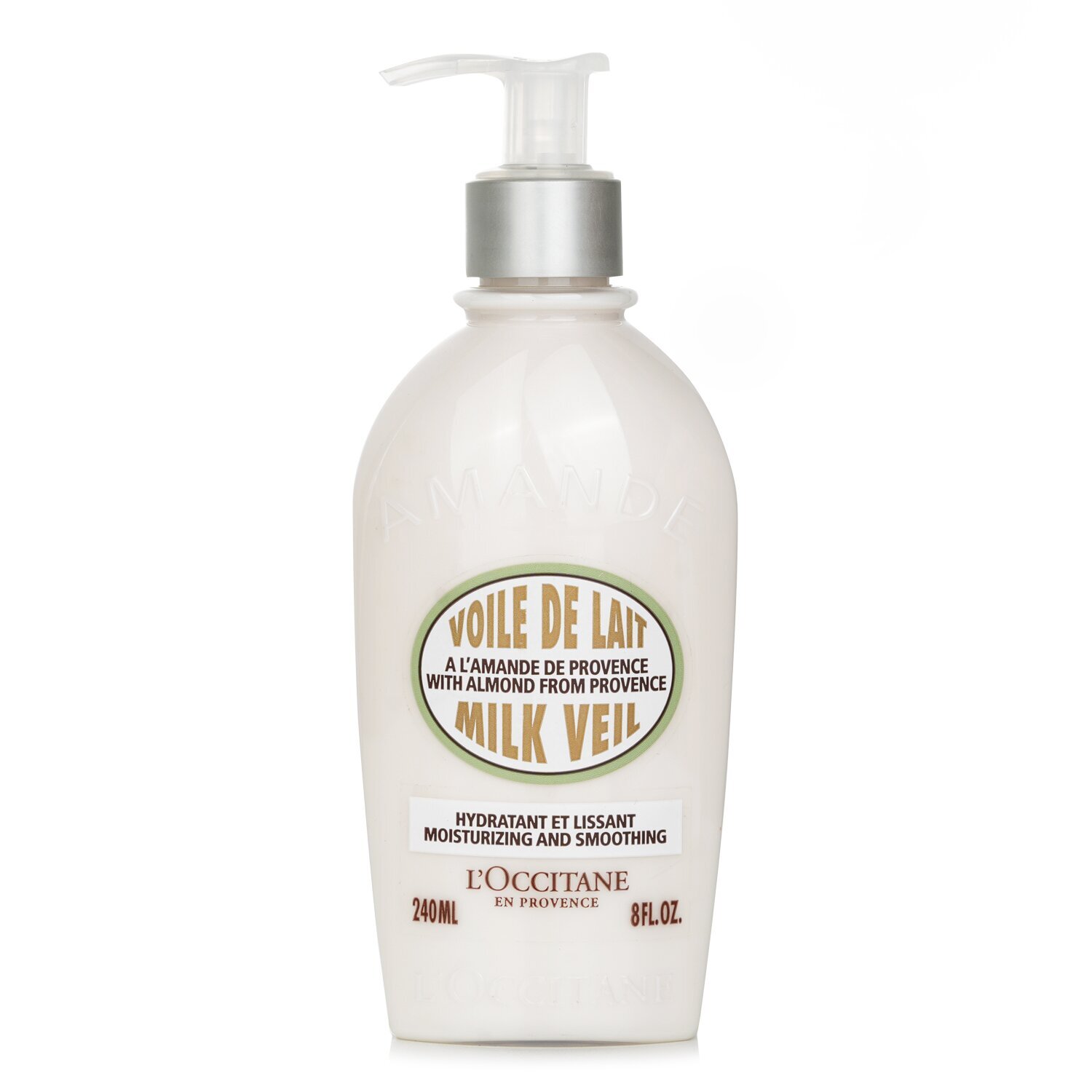 l-occitane-almond-milk-veil-240ml.jpg Sữa Dưỡng Thể Hạnh Nhân L'Occitane Almond Milk Veil - Ảnh 1
