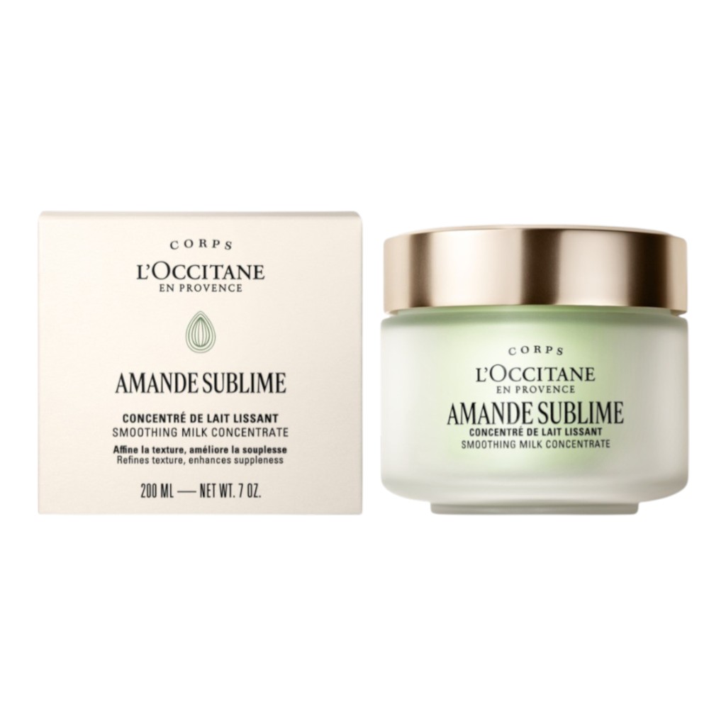 l-occitane-amande-sublime-smoothing-milk-concentrate-200ml-fullbox-3253581785874.jpg Kem Dưỡng Thể L'Occitane Amande Sublime Smoothing Milk Concentrate 200ml - Ảnh 1