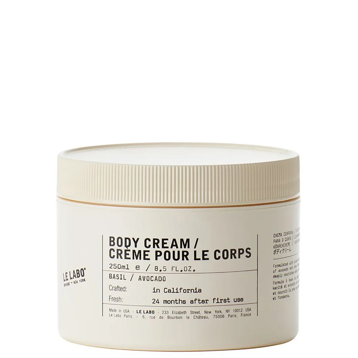 le-labo-body-cream-basil-250ml.jpg Kem Dưỡng Thể Le Labo Body Cream Basil - Image 1