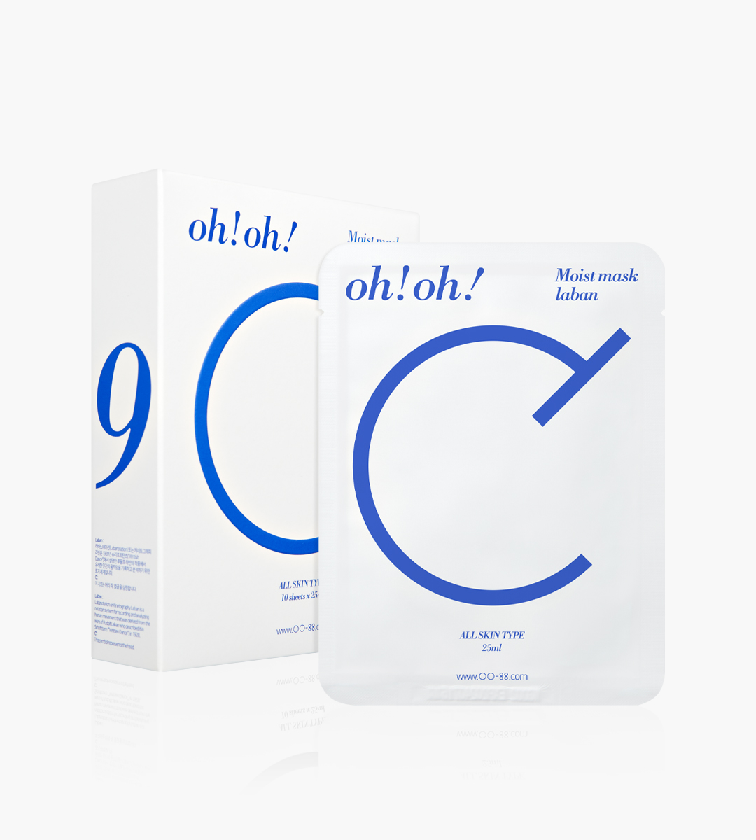 moist-mask-devide.jpg Mặt Nạ Giấy Ceramide Phục Hồi Da Oh!Oh! Moist mask : Laban - Ảnh 1