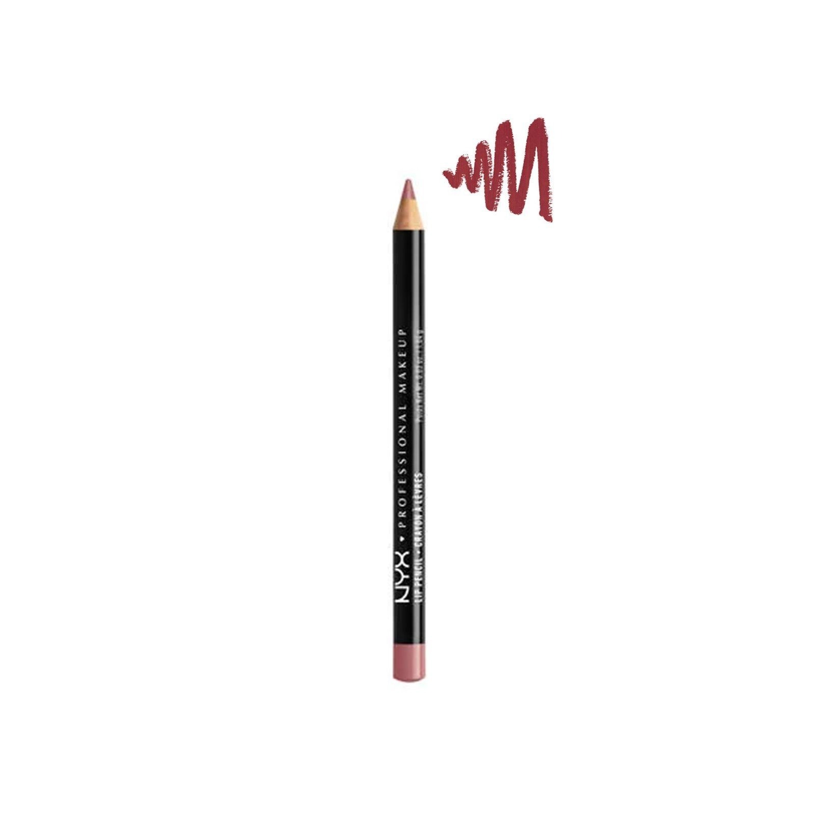 nyx-professional-makeup-slim-lip-pencil-803-burgundy.jpg Chì Kẻ Viền Môi NYX Professional Makeup Slim Lip Pencil - Ảnh 1