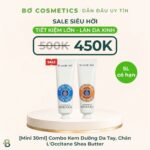 [Mini 30ml] Combo Kem Dưỡng Da Tay, Chân L'Occitane Shea Butter