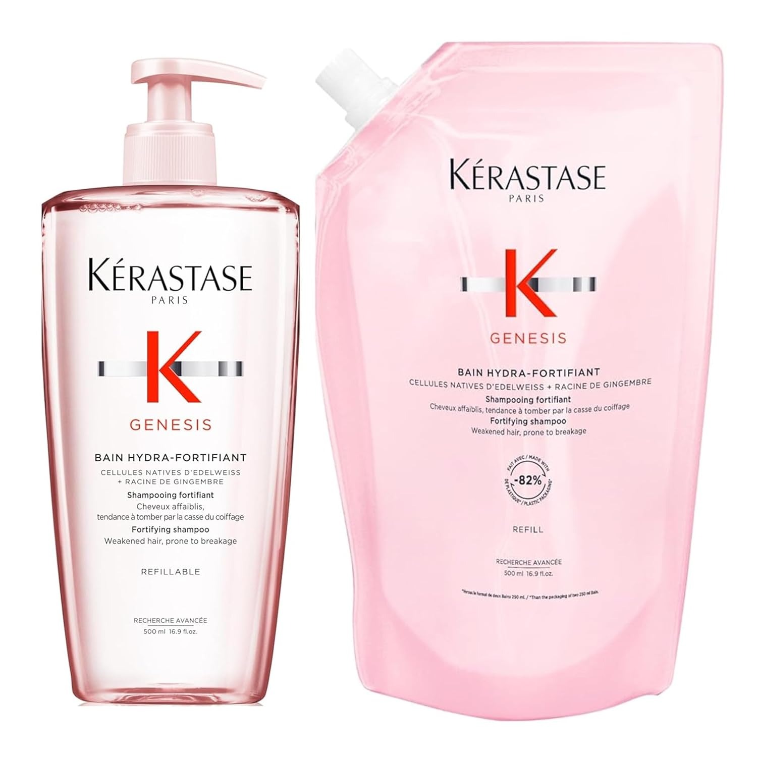 set-dau-goi-refill-kerastase-genesis-bain-hydra-fortifiant-500ml.jpg Set Dầu Gội & Refill Kerastase Genesis Hydra-Fortifiant Shampoo & Refill Pouch (500ml + Refill 500ml) - Ảnh 1