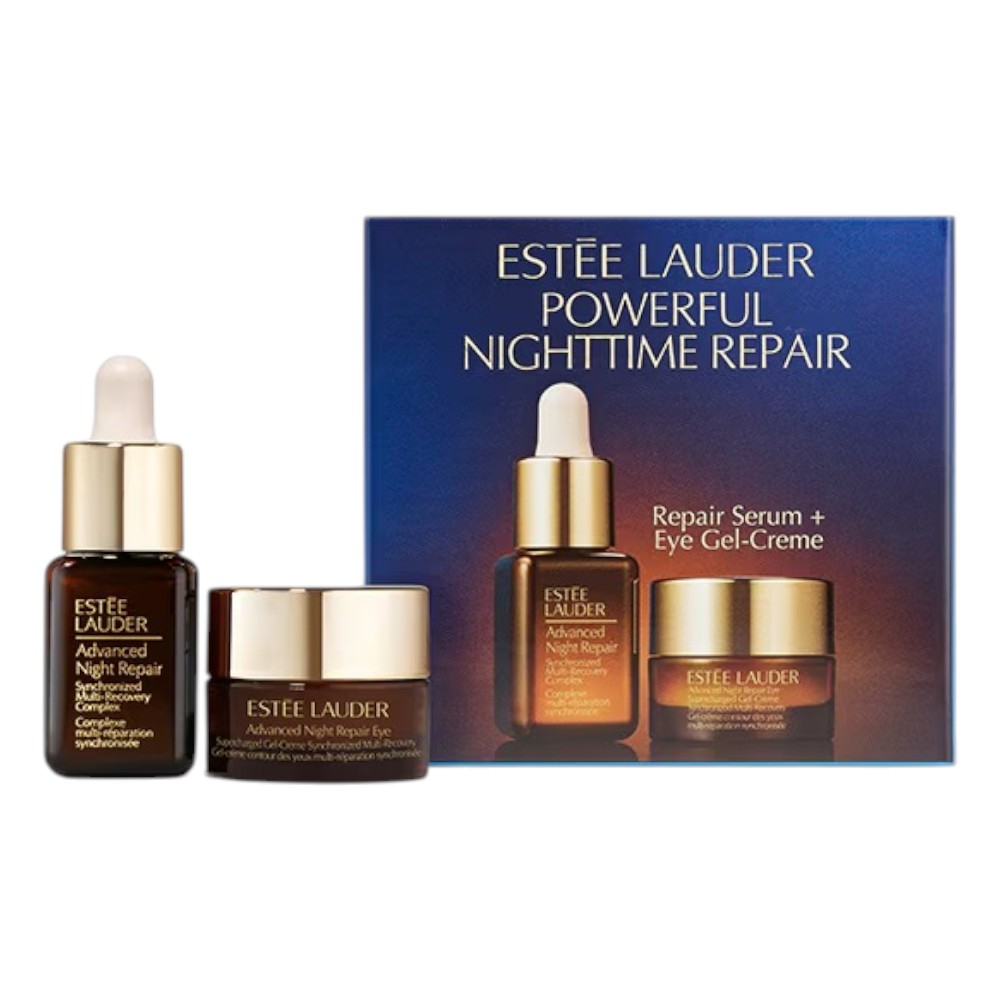 set-duong-da-mini-estee-lauder-powerful-nighttime-repair-repair-serum-plus-eye-gel-creme.jpg Set Dưỡng Da Mini Estee Lauder Powerful Nighttime Repair (Repair Serum + Eye Gel-Creme) - Ảnh 1