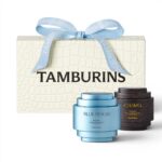 Set Kem Tay Tamburins Shell Perfume Hand Duo Set (Blue Hinoki & Chamo)