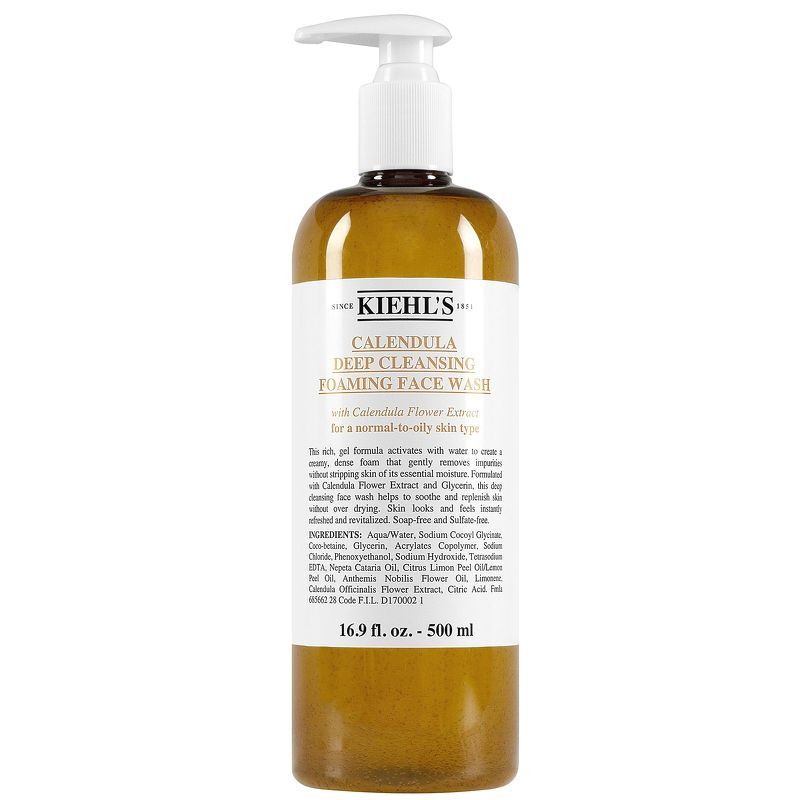 sua-rua-mat-hoa-cuc-kiehl-s-calendula-deep-cleansing-foaming-face-wash-500ml.jpg Sữa Rửa Mặt Hoa Cúc Kiehl's Calendula Deep Cleansing Foaming Face Wash - Ảnh 1