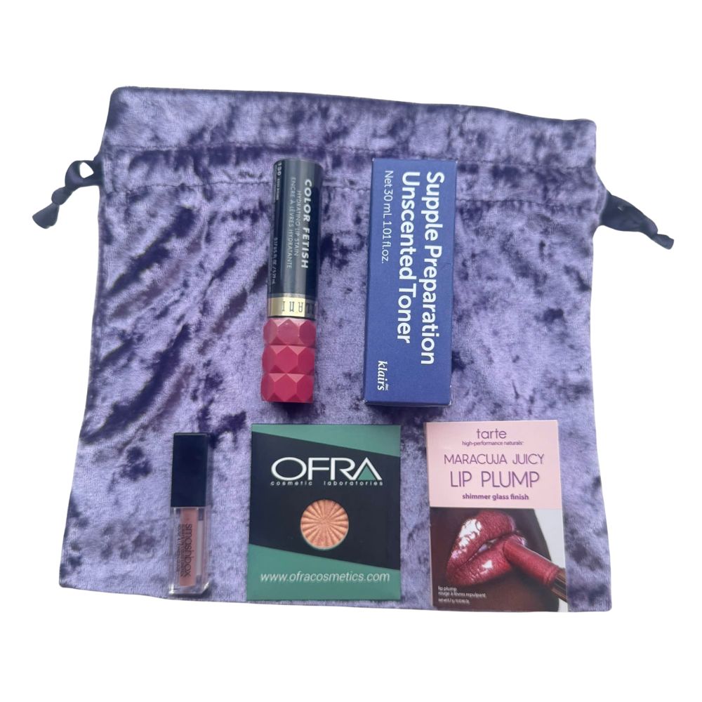 thiet-ke-chua-co-ten.jpg Set Make Up Maracuja Lip Plump - Ofra Highlighter - Smashbox Lipstick - Milani Lip Stain - Klairs Toner - Ảnh 1